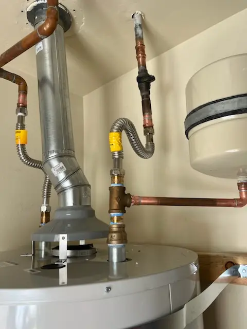 Water heater installation and plumbing repair in Hanover